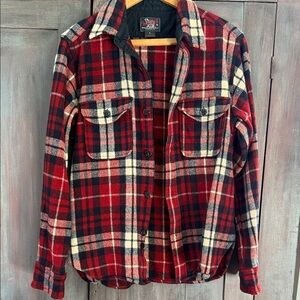 Vintage Woolrich plaid shirt large